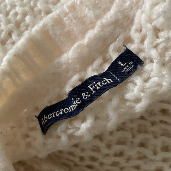Abercrombie and fitch cream wrap sweater - Picture 3 of 3